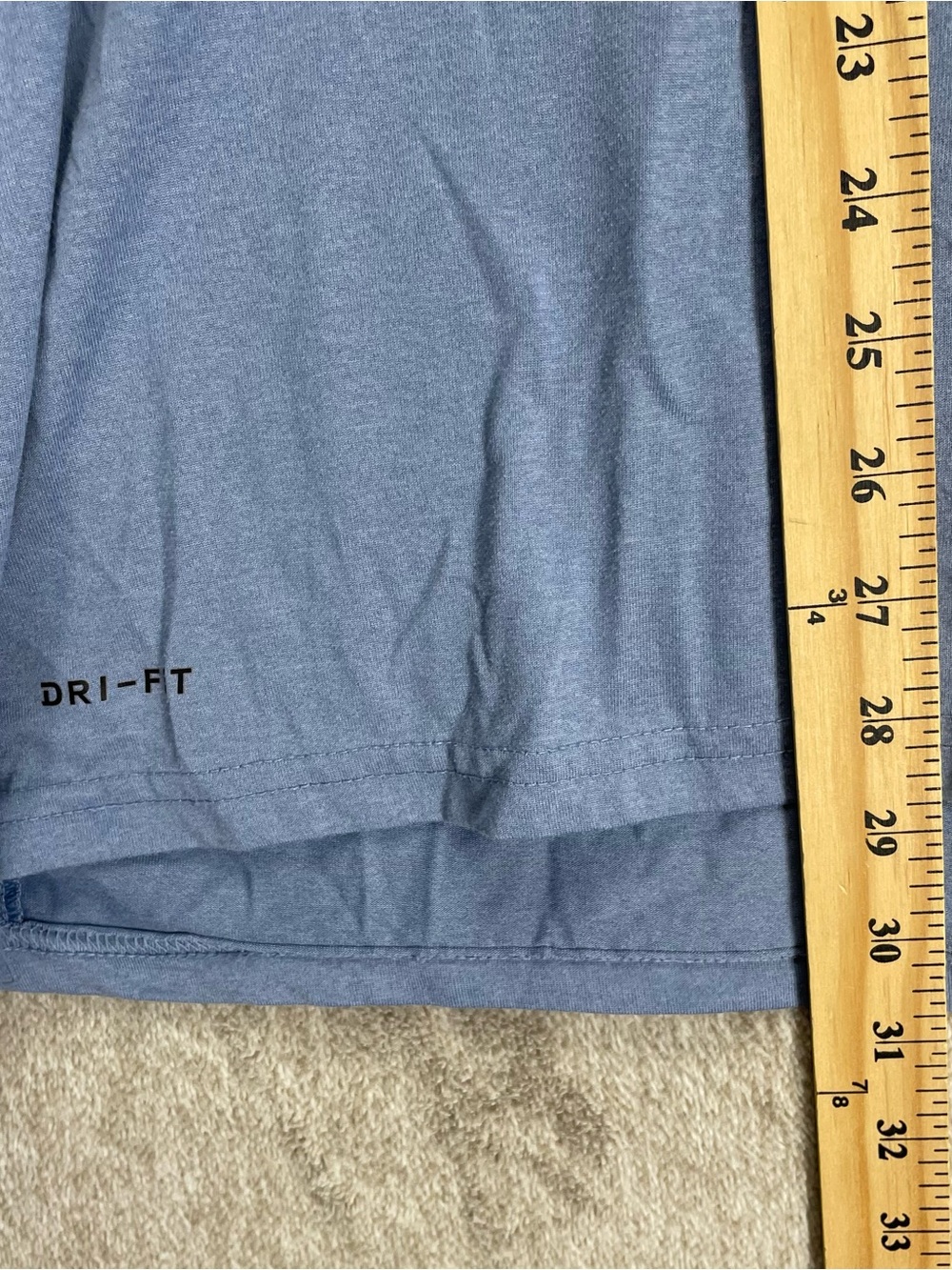 Nike T Shirt Men’s XXL * Blue The Nike Tee Lightweight Crewneck Swoosh Athletic - Picture 6 of 7